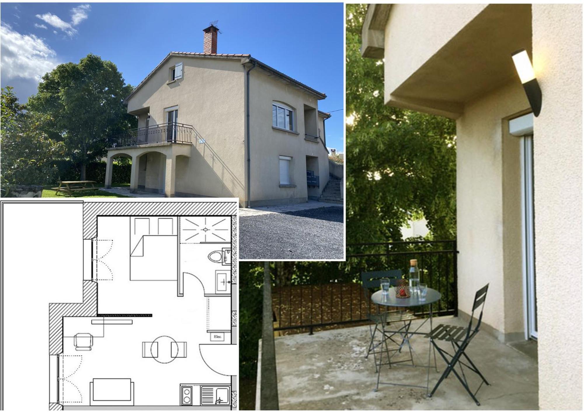 Au 3 Rue Manhes Apartment Albi Exterior photo